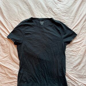 J. Crew Men's Black Short Sleeve Tee